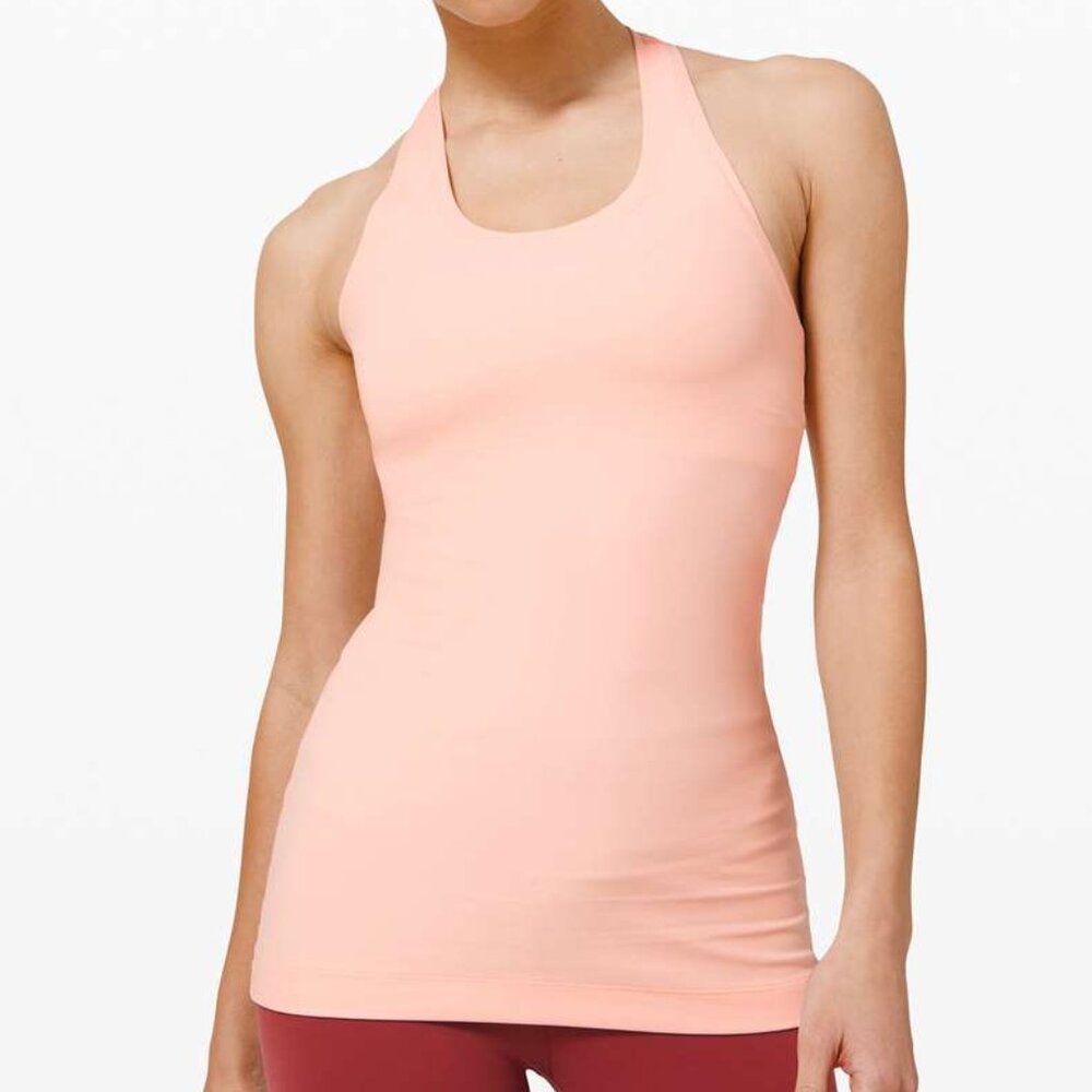 NWOT LULULEMON Cool Racerback Nulu - Size 6 - Ballet Slipper Pink